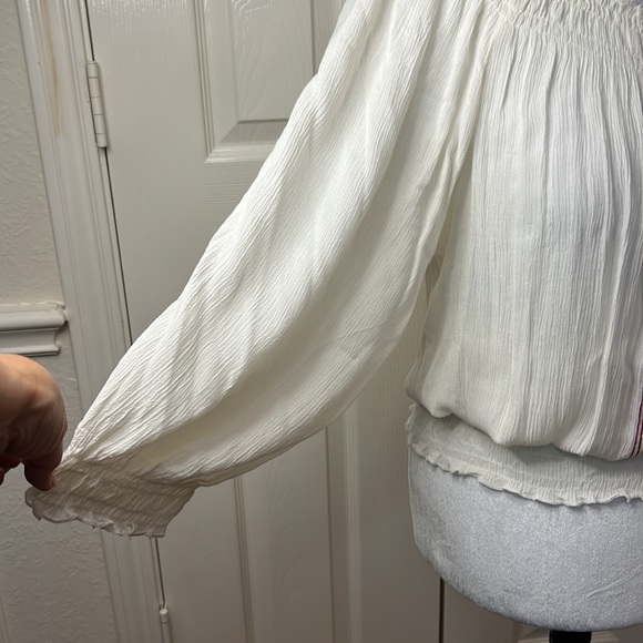 Pheasant Blouse long sleeve elastic at the neck waist sleeve - Picture 5 of 9